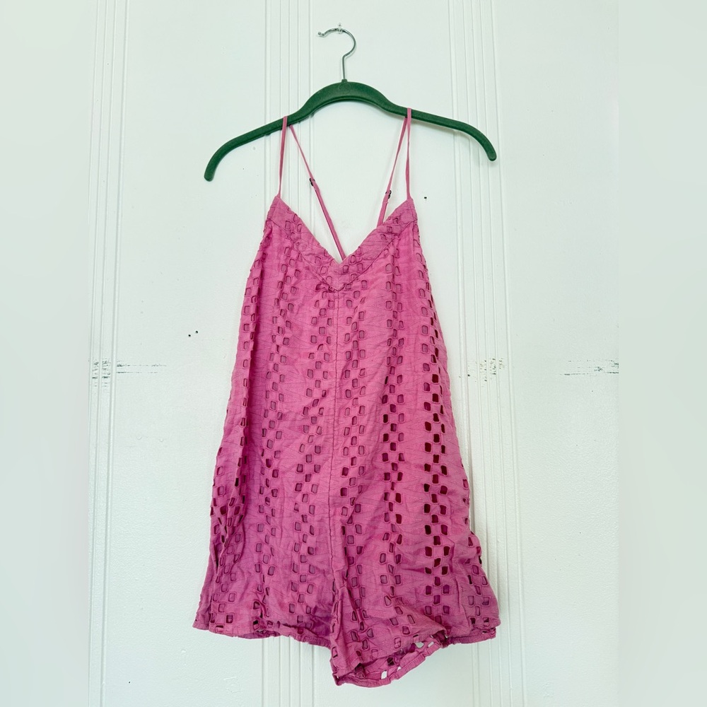 O'Neill Pink Textured Romper
